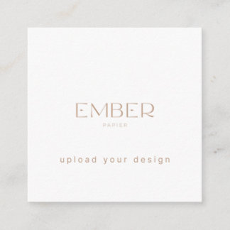 Ember Papier 2.5x2.5 Tag Upload Your Design