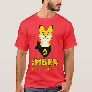 Ember The Fire Smart Fox Canada T-Shirt