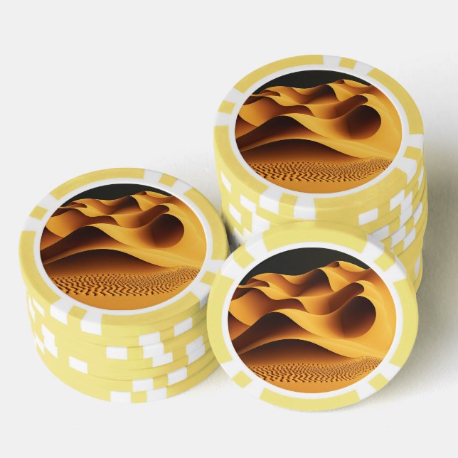 Ember Valleys Poker Chips (Stack)