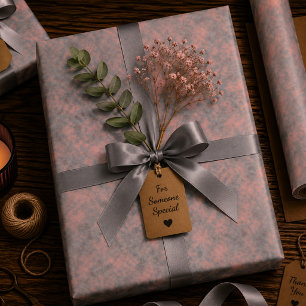 Embers in Haze Wrapping Paper Sheet