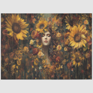 Embers of Autumn Awakening Tissue Paper