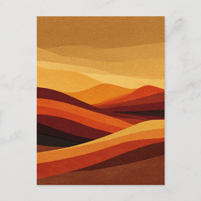 Embers of the Silent Dunes Postcard (Front)