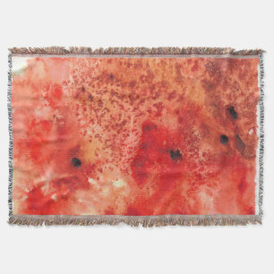 Embers Unfolding Throw Blanket