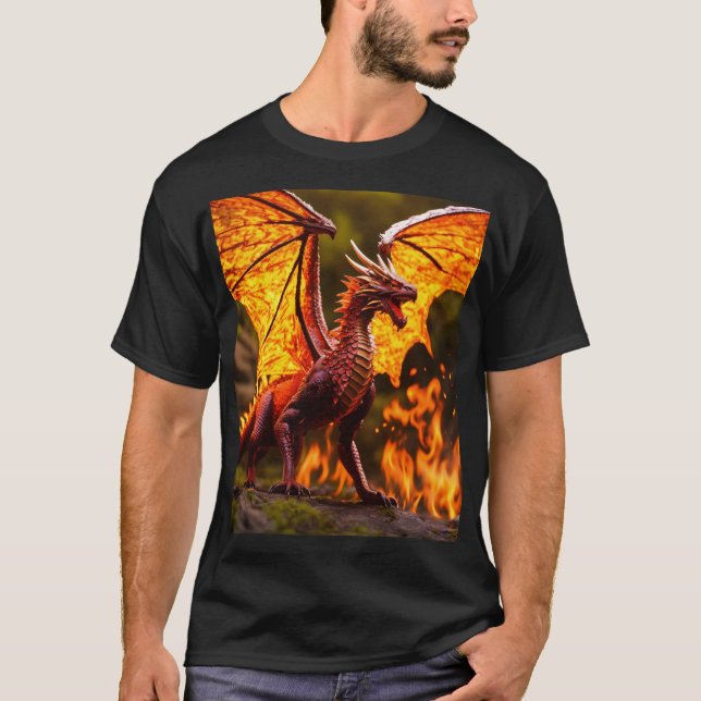 Emberwing Dragon T-Shirt (Front)