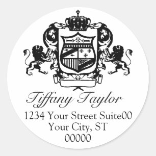 Emblem Address Sticker