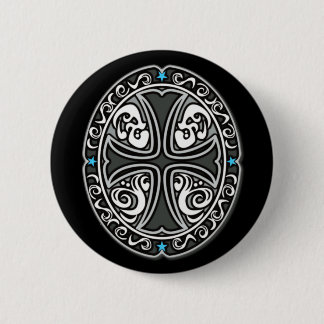 Emblem CROSS 6 Cm Round Badge