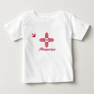 Emblem of Albuquerque, New Mexico Baby T-Shirt