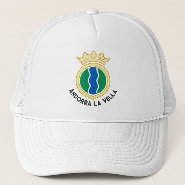 Emblem of Andorra la Vella Trucker Hat (Front)