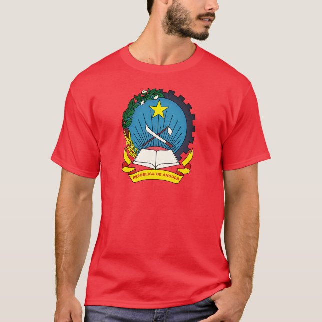 Emblem of Angola T-Shirt (Front)