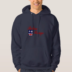 Emblem of Baton Rouge, Louisiana Hoodie