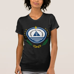 Emblem of Cape Verde Brasão de armas de Cabo Verd T-Shirt