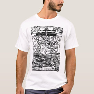 Emblem of Death - very creepy heavyweight tee