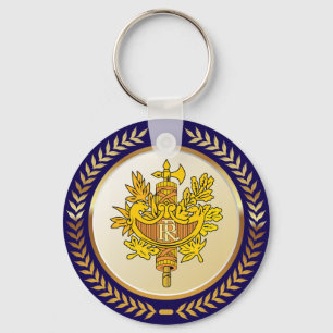Emblem Of France Key Ring