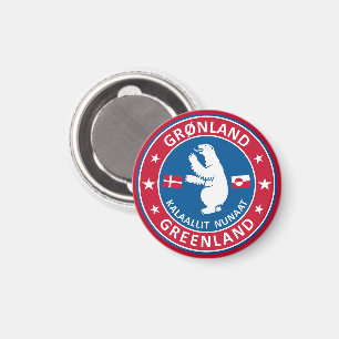 Emblem of Greenland Magnet