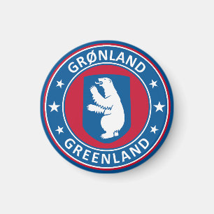 Emblem of Greenland Magnet