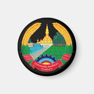 Emblem of Laos Magnet