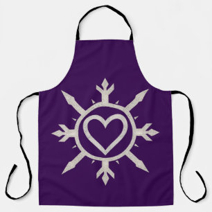 "Emblem of Love" All-Over Print Apron