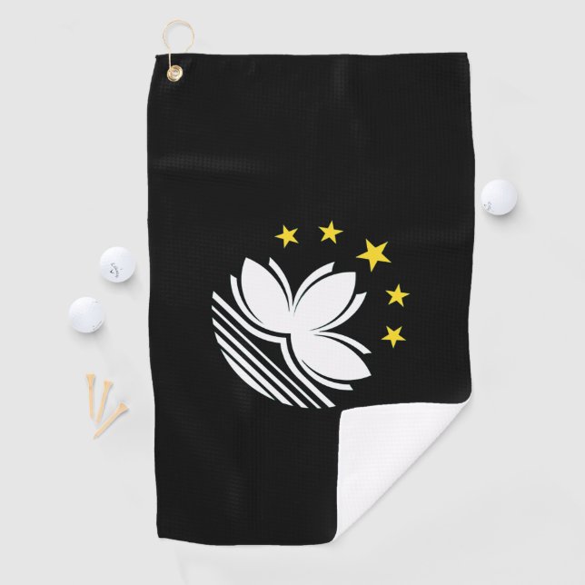 Emblem of Macau Golf Towel (InSitu)