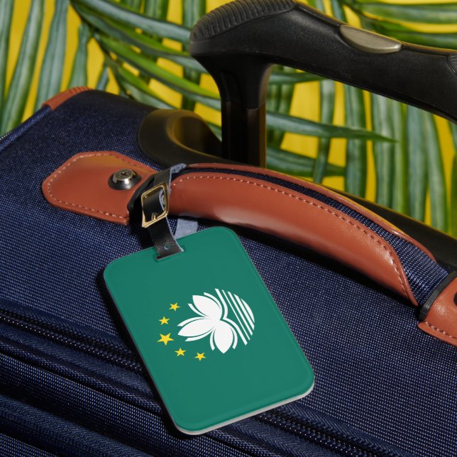 Emblem of Macau Luggage Tag (Front Insitu 1)