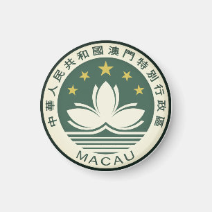 Emblem of Macau Magnet