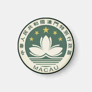 Emblem of Macau Magnet