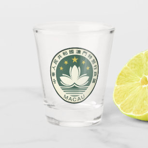 Emblem of Macau Shot Glass