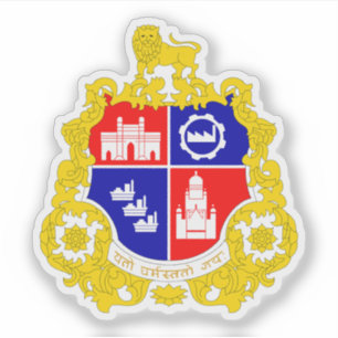 Emblem of Mumbai, India