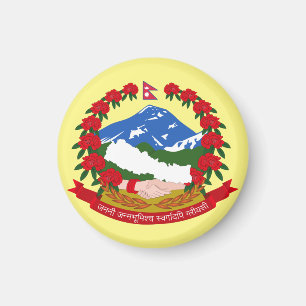 Emblem of Nepal Magnet