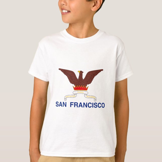 Emblem of San Francisco, California T-Shirt (Front)