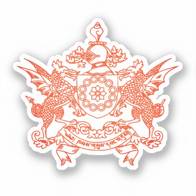 Emblem of Sikkim state - INDIA (Front)
