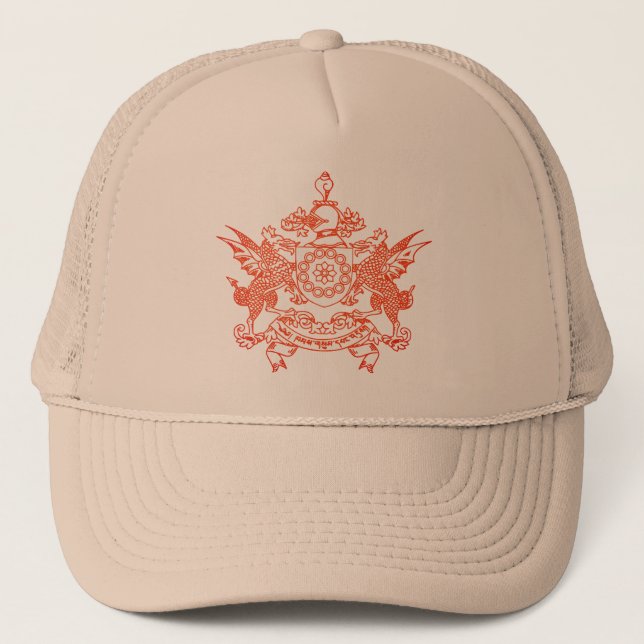 Emblem of Sikkim state - INDIA Trucker Hat (Front)