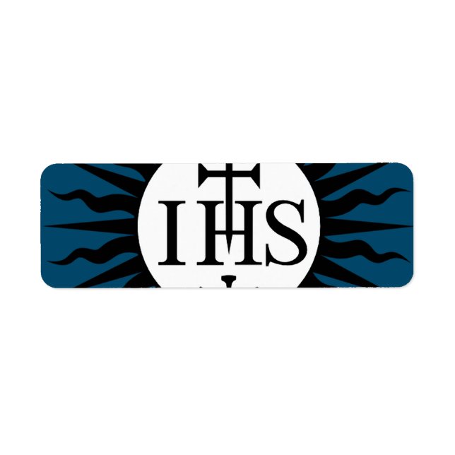 Emblem of the Society of Jesus Christogram (Front)