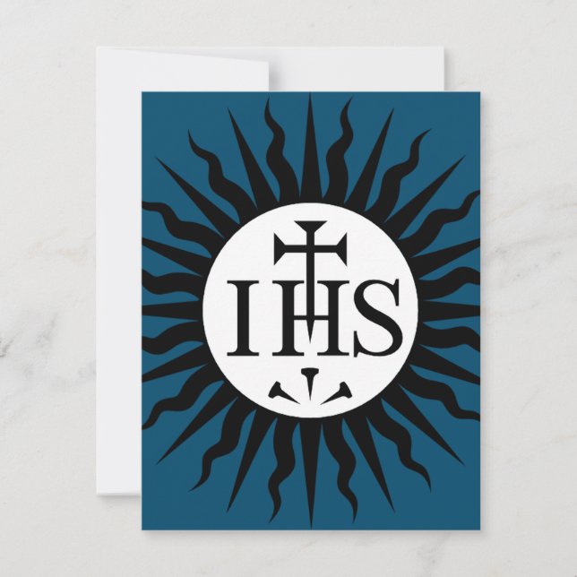 Emblem of the Society of Jesus Monogram  (Front)