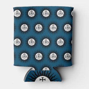 Emblem of the Society of Jesus Monogram  Can Cooler