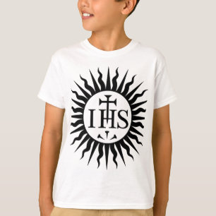 Emblem of the Society of Jesus Monogram  T-Shirt