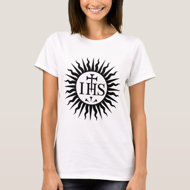 Emblem of the Society of Jesus  T-Shirt (Front)