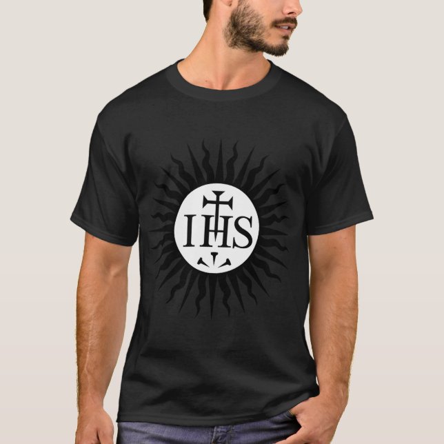 Emblem of the Society of Jesus  T-Shirt (Front)