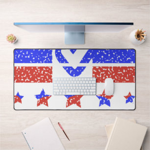 Emblem of Unity - Celebrating Collaborative Trust Desk Mat