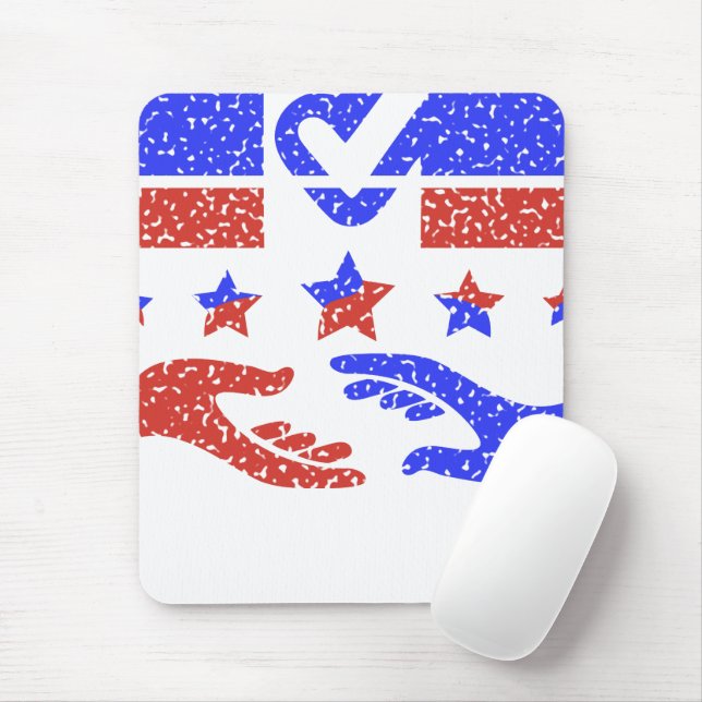 Emblem of Unity - Celebrating Collaborative Trust Mouse Mat (With Mouse)