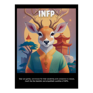 Embody Your Inner Deer: INFP Poster