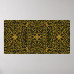 embossed background decorative antique classic des poster