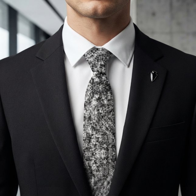 Embossed Black-Grey Tie (Creator Uploaded)