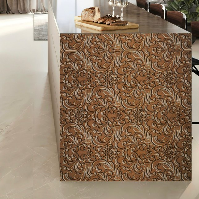 Embossed Brass Scrolls Decoupage Tissue Paper (Creator Uploaded)