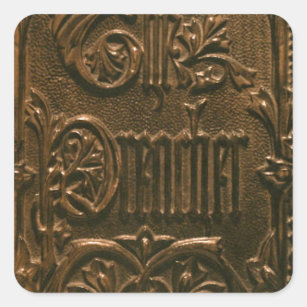 Embossed Metal Stickers & Labels | Zazzle UK