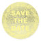 Embossed | Fun Yellow Summer Silver Gold Foil