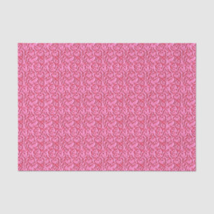 Embossed Hearts-Lt PINK-TISSUE WRAPPING PAPER