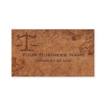Embossed Leather Attorney at Law