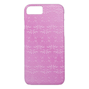 Embossed Pink Elegance iPhone 8/7 Case