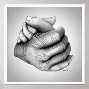 Embrace by Aleta Poster