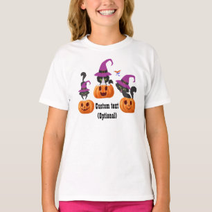 "Embrace Creepy" Witch Shirt - Black Cat Halloween